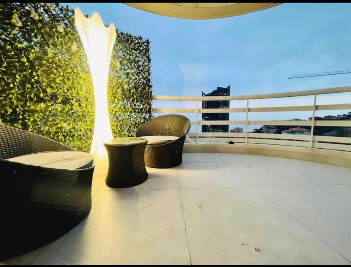 Apartmán Reve Au 7E Ciel Piscine Baie De Monaco Beausoleil Exteriér fotografie